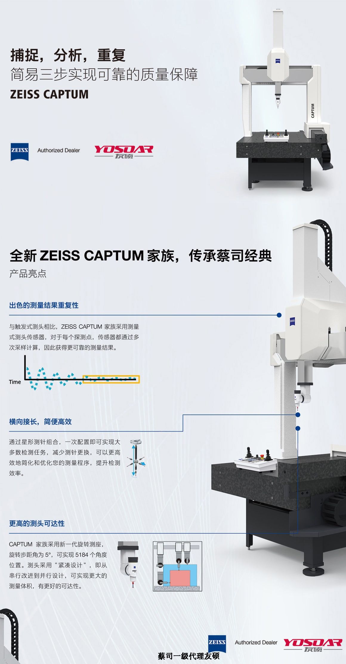 玉树蔡司三坐标CAPTUM